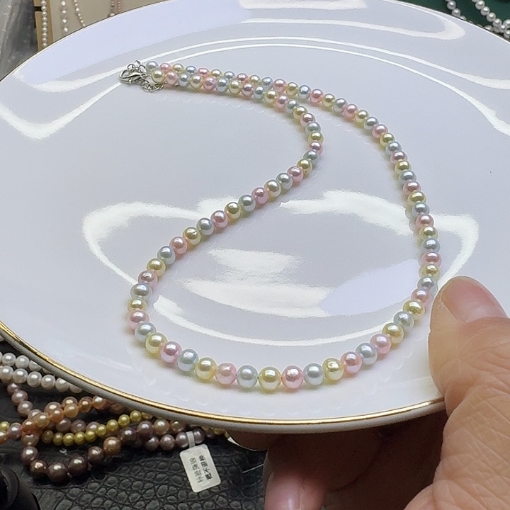 耳饰淡水珍珠合金