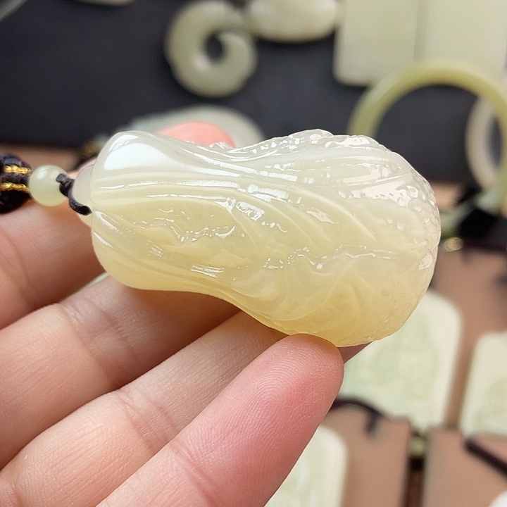 立体白菜圆润饱满