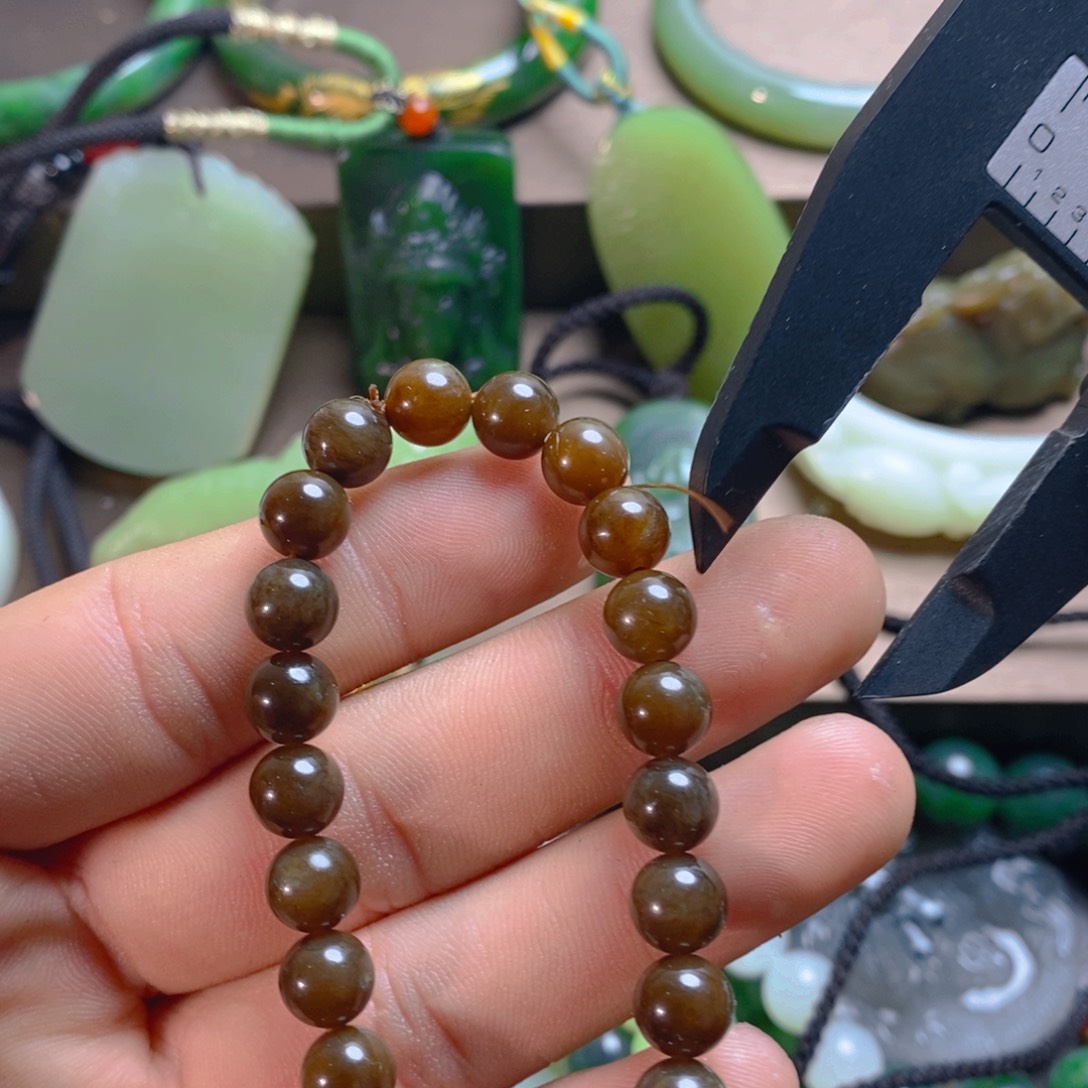 未镶嵌手链和田玉（糖玉）