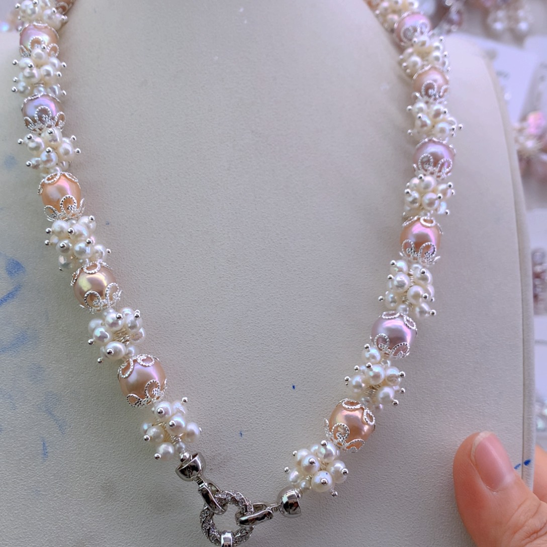 七***子未镶嵌手链淡水珍珠