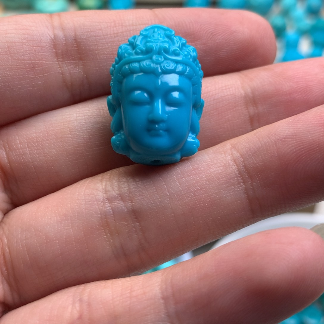 绿松石珠宝半成品未镶嵌