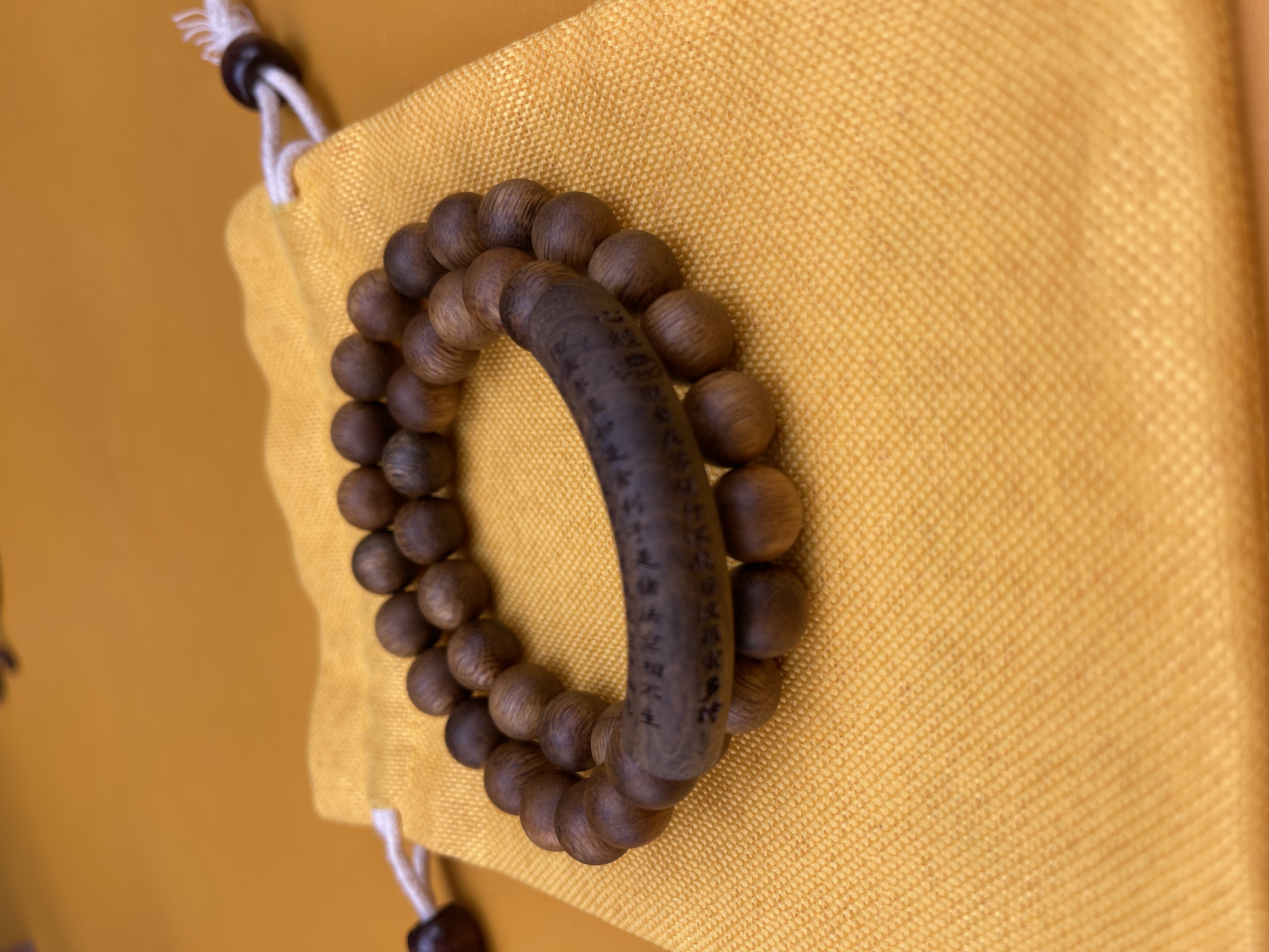 沉香沉香手串1233沉香珠串搭配古夷苏木雕刻件无礼盒多样性发其一