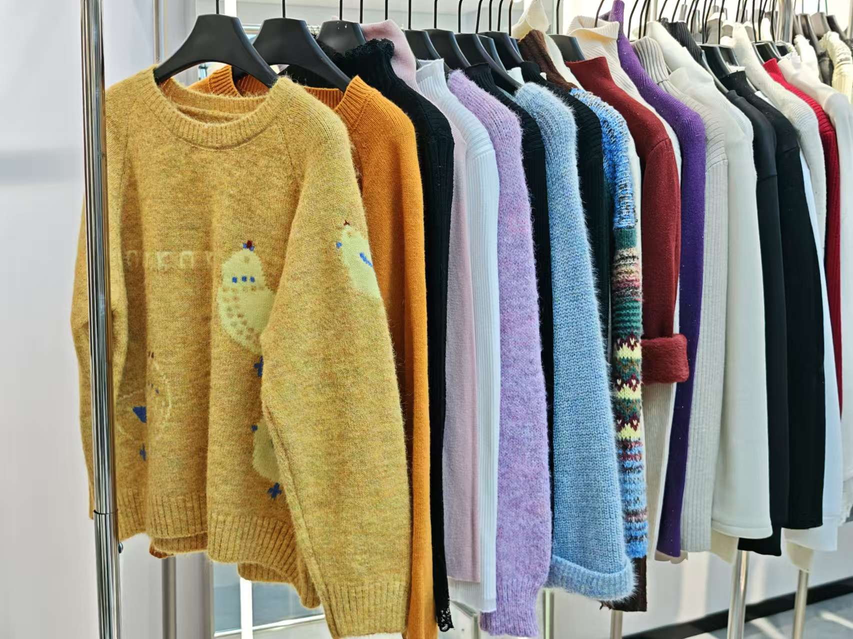 【鹿鹿专属】C6组 清货黑色针织开衫打底