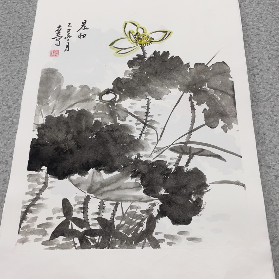 国画1.4平尺国画作品