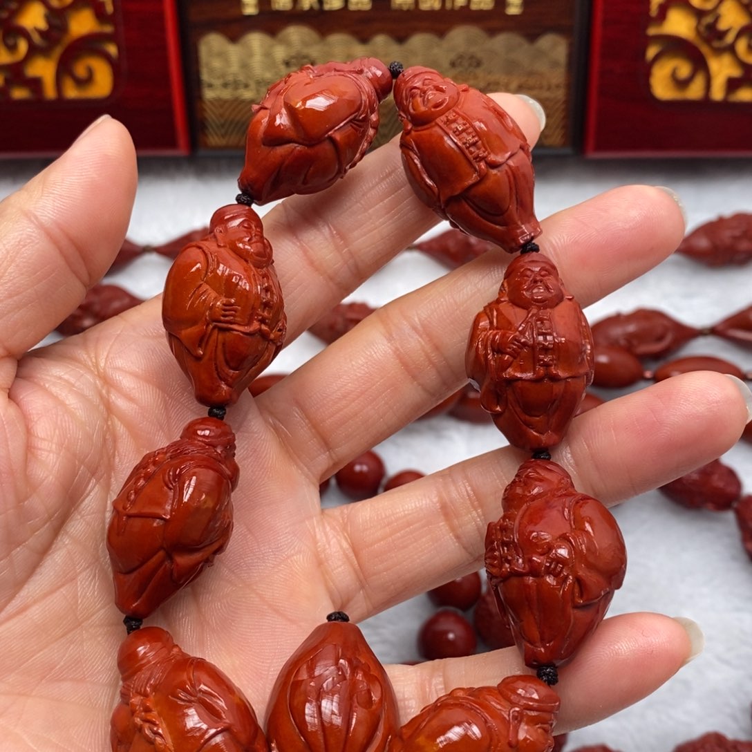 手串橄榄核财神手串