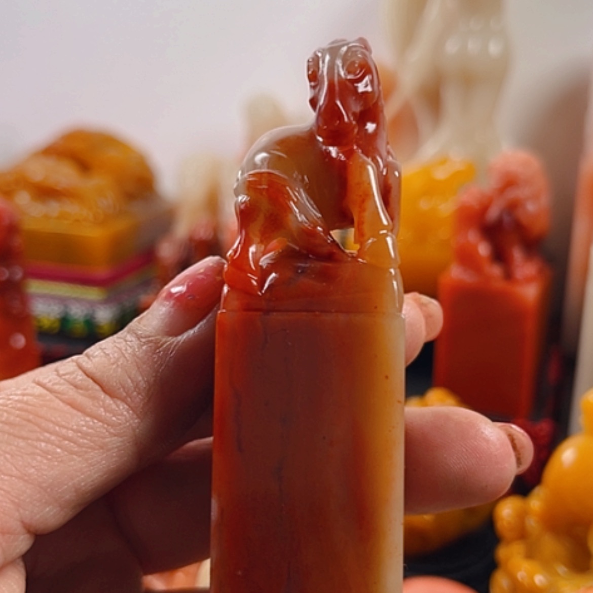 【闪购商品】老挝石结晶石印章