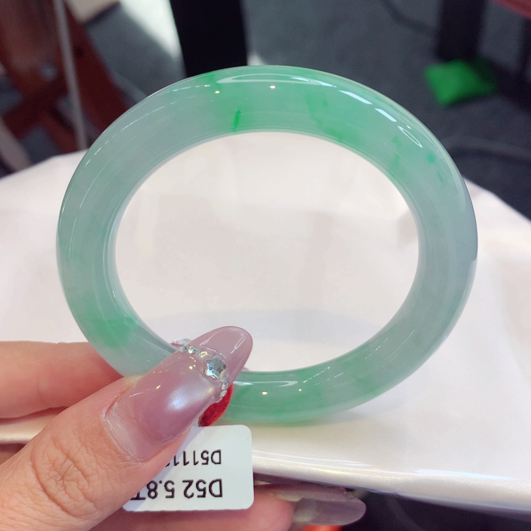 未镶嵌手镯翡翠丹***行圆条分单66