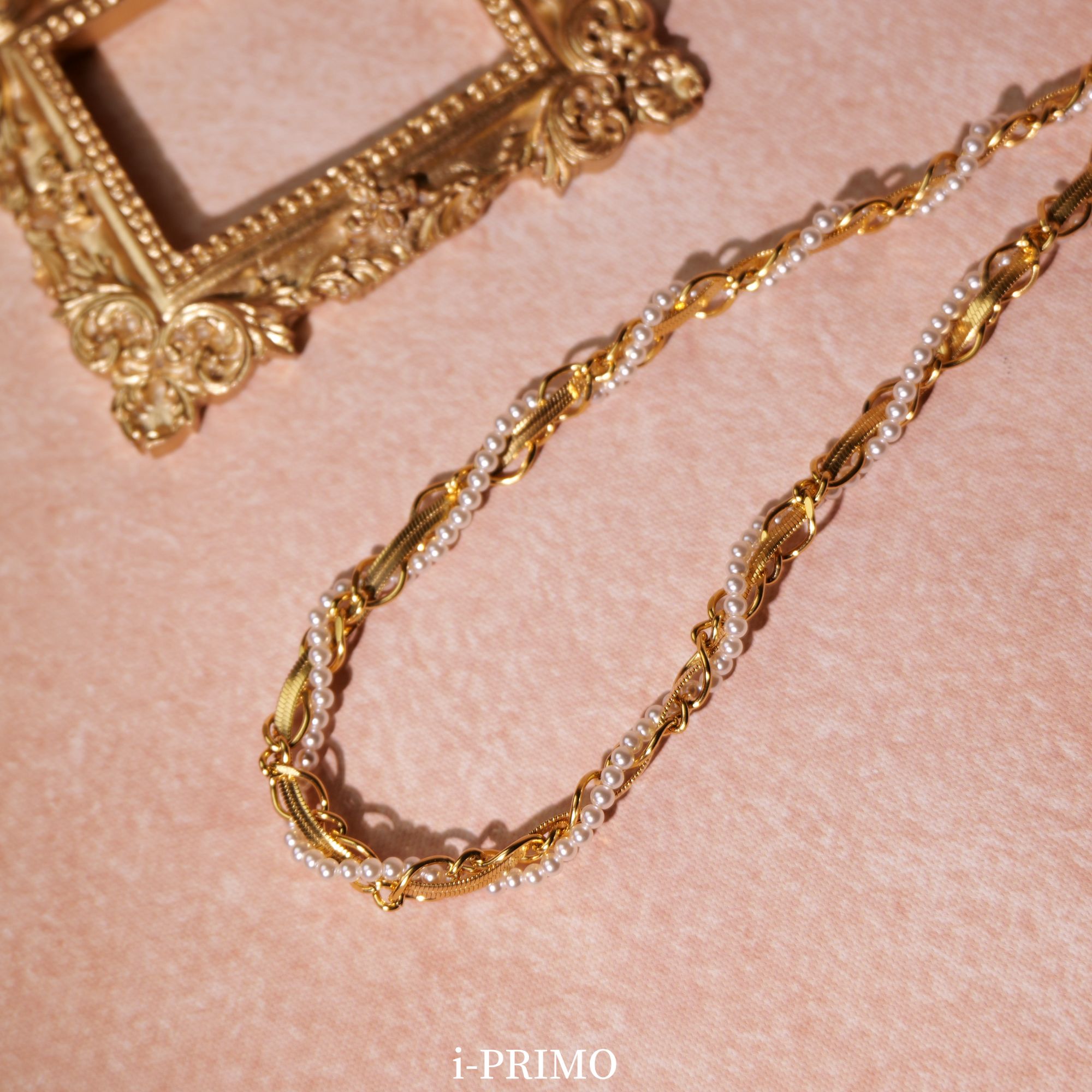 艾浦瑞默 钛钢项链 【索列姆】蛇骨链缠绕短链不掉色（单根金属链） 