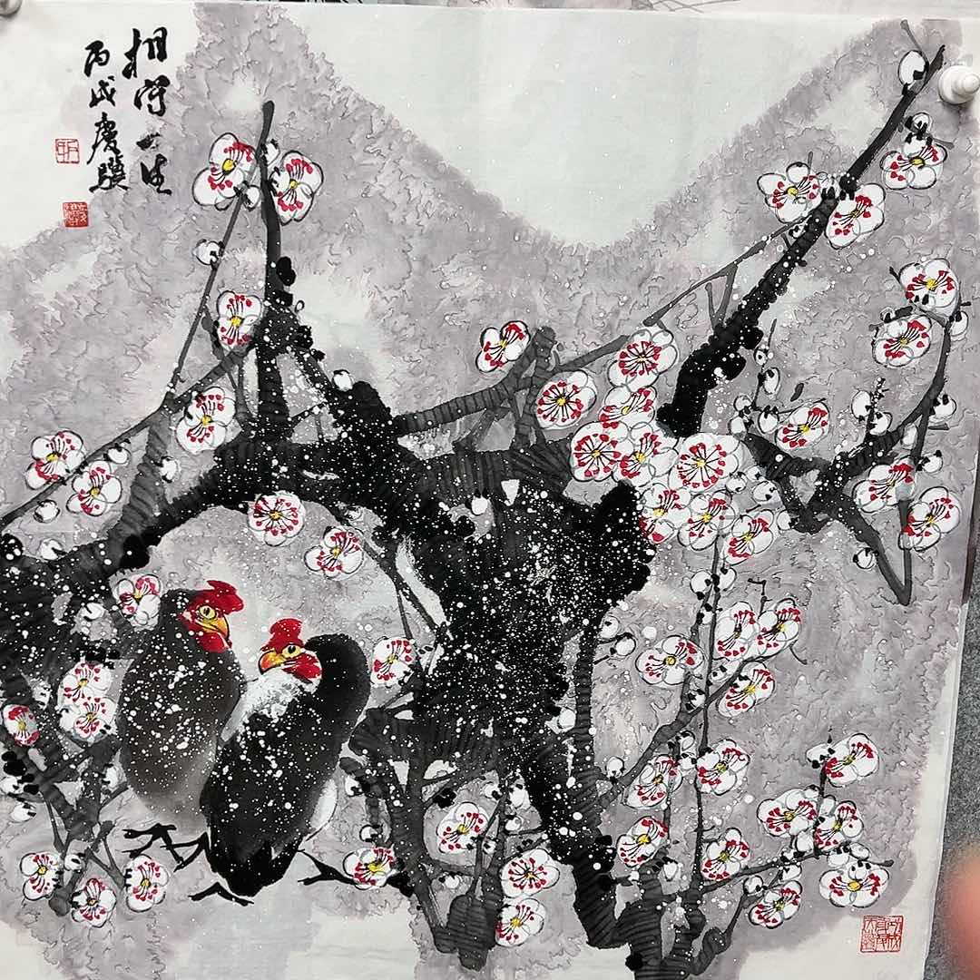 绘画石庆骥国画作品