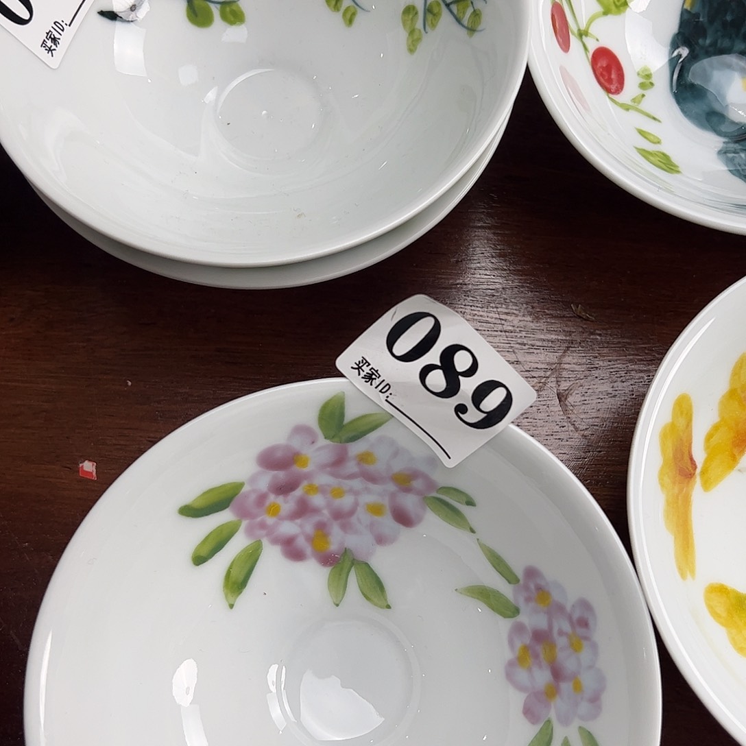 瓷片景德镇陶瓷手工手绘制作