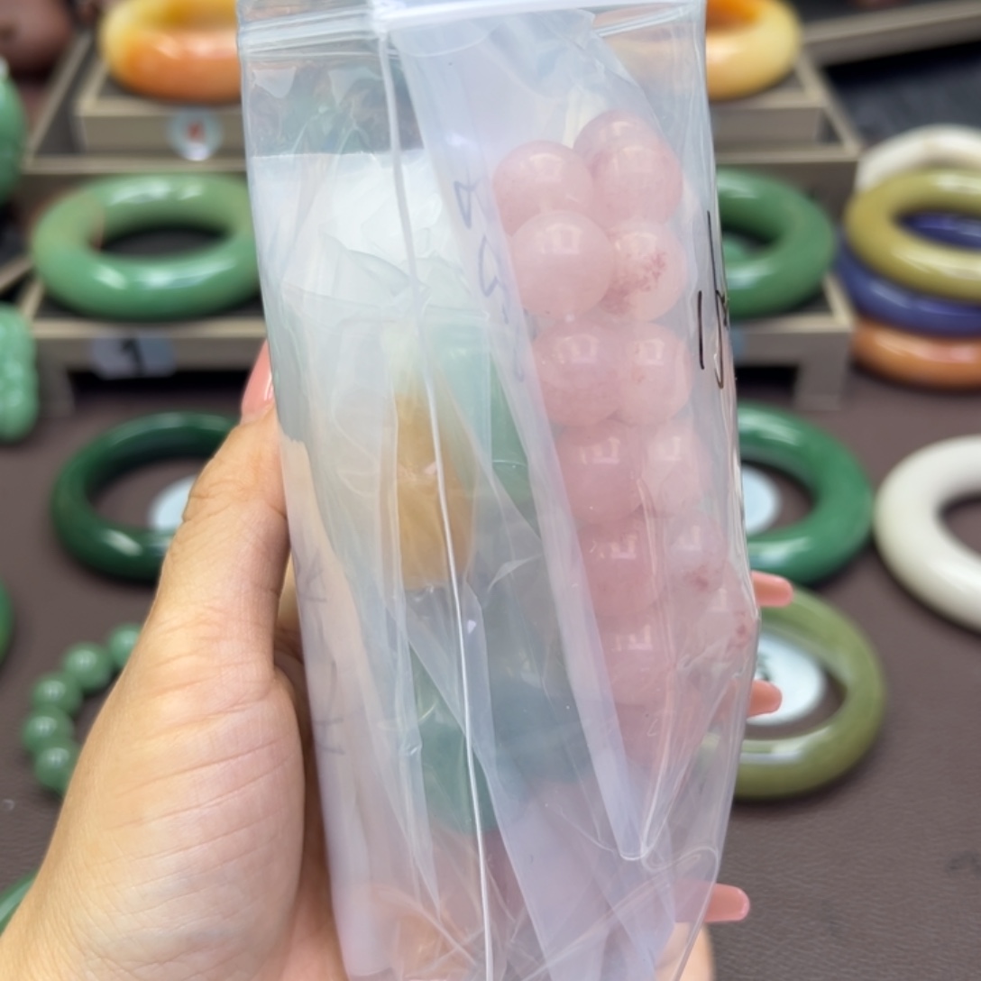 未镶嵌手镯石英岩玉小*子