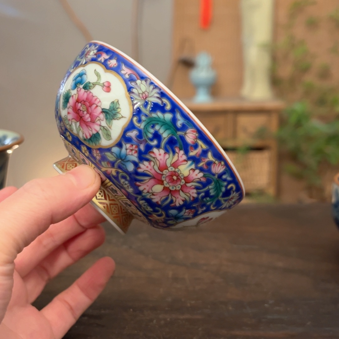 杯景德镇陶瓷柴烧手工