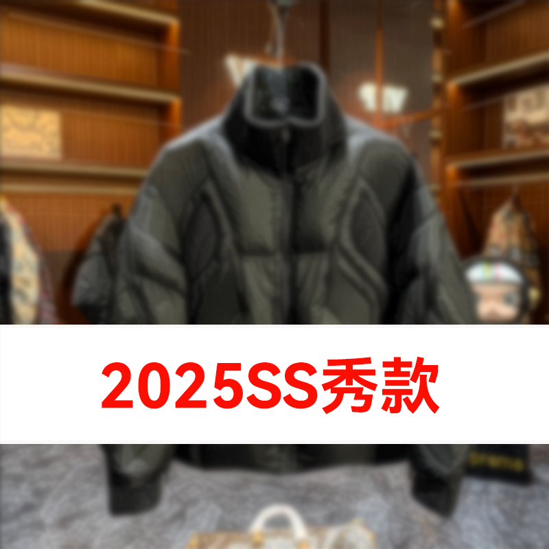 2025SS//2519设计师款『黑暗武士盔甲』90白鸭绒羽绒服百搭（龙生）