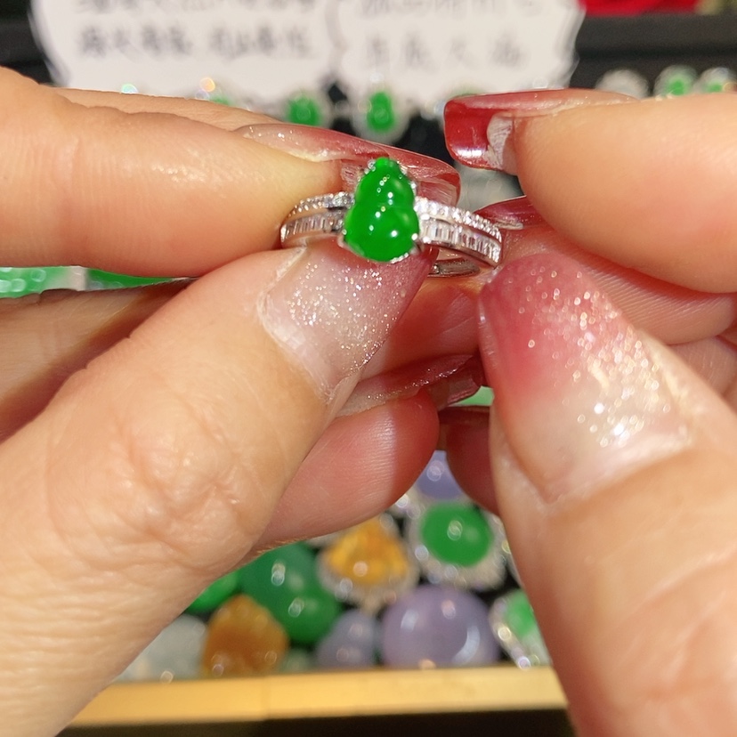 【闪购商品】未镶嵌戒指翡翠天然翡翠