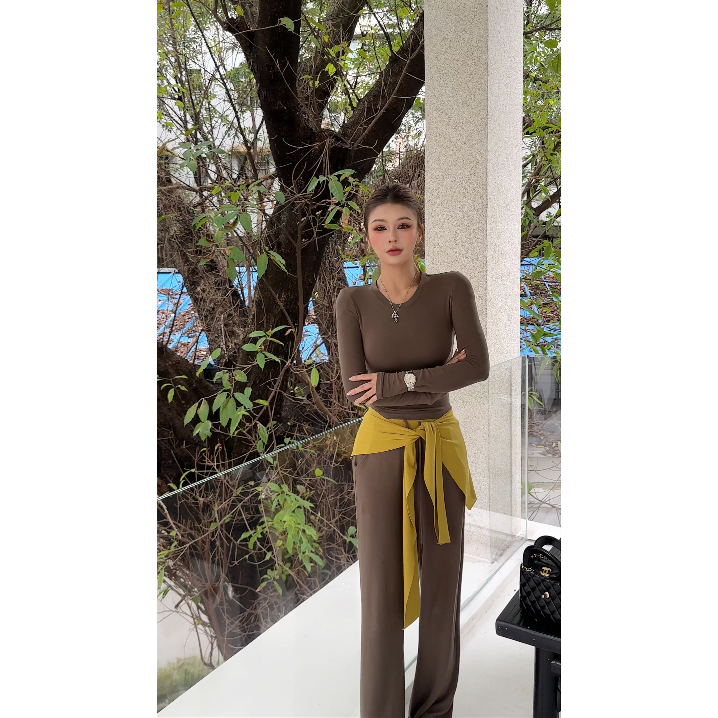 原创风套装时尚套装纯欲风秋季韩系夏季休闲套装休闲风格