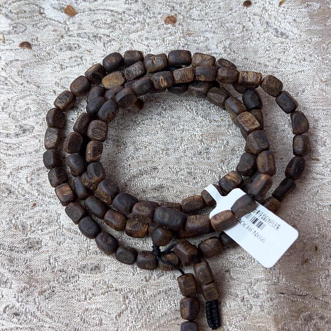 沉香手串板方22克沉水多样性发一沉香手串