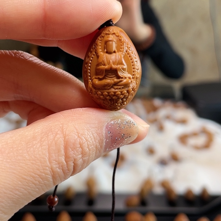 橄榄核吊坠橄榄核