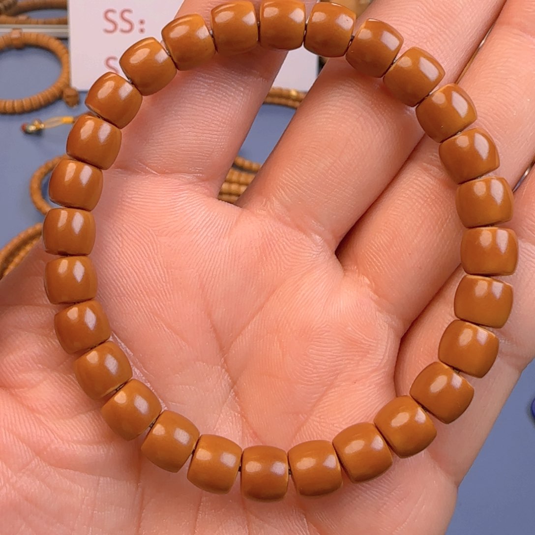 橄榄核手串核尖直切尺寸8+