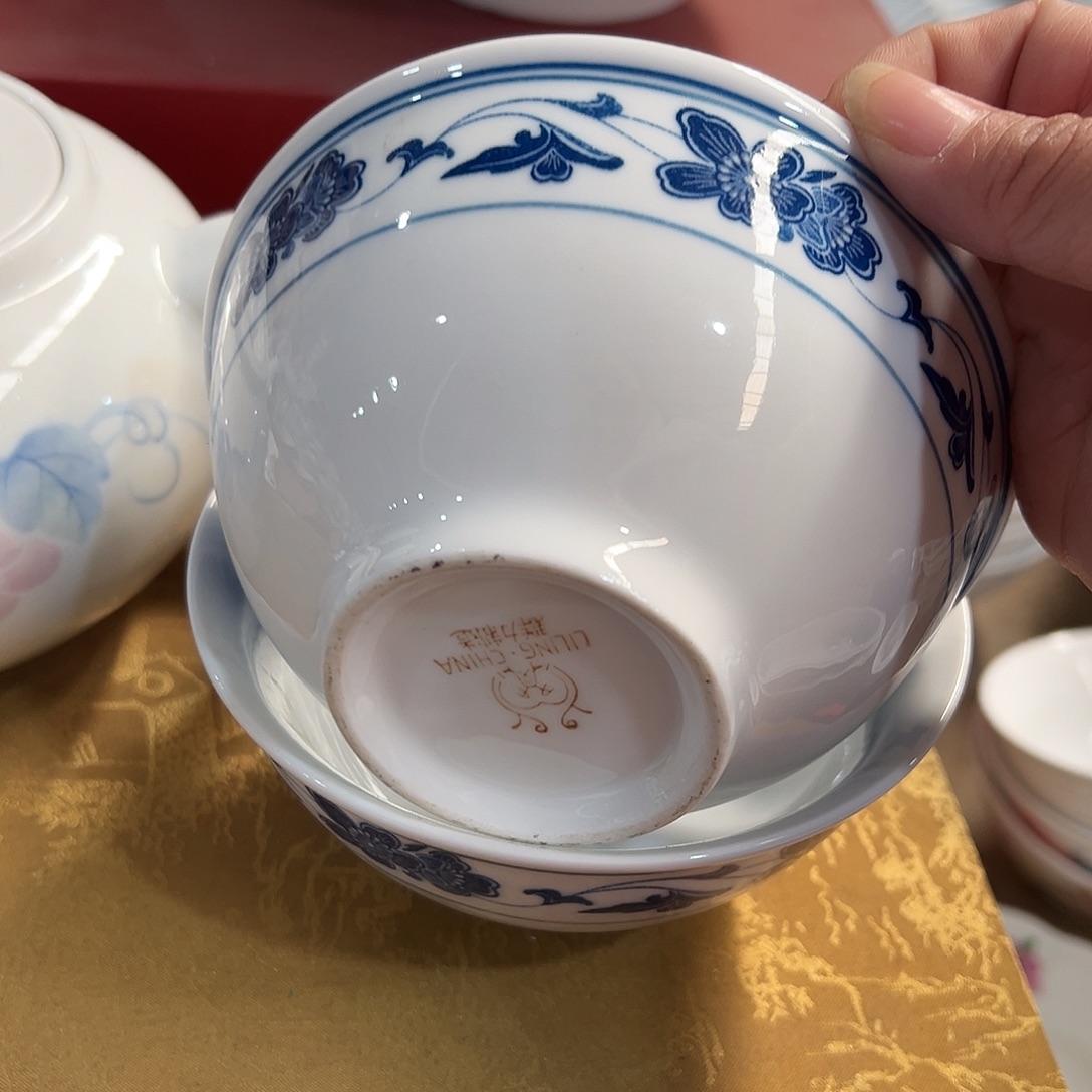 醴陵瓷直播供货基地12.3厘米2个