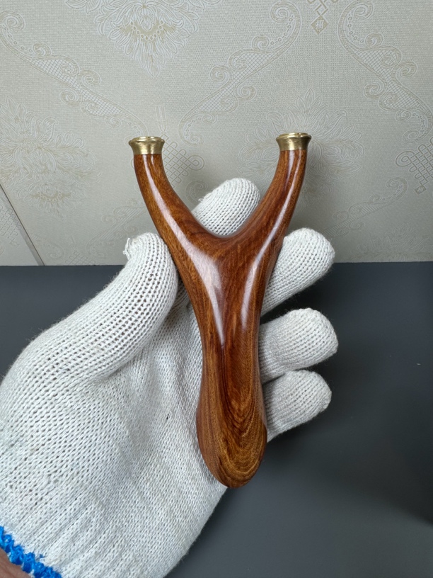 实木弹弓非洲沙漠铁快压火蓝刀锋，外弓门75撑头15（禁止爆弓门）