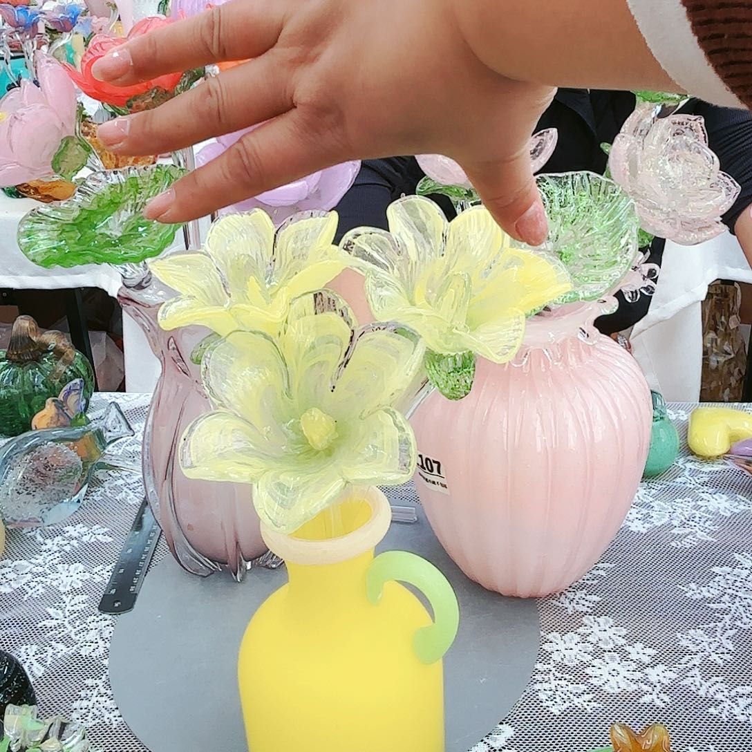 越***好福利不退不换琉璃花瓶艺术品