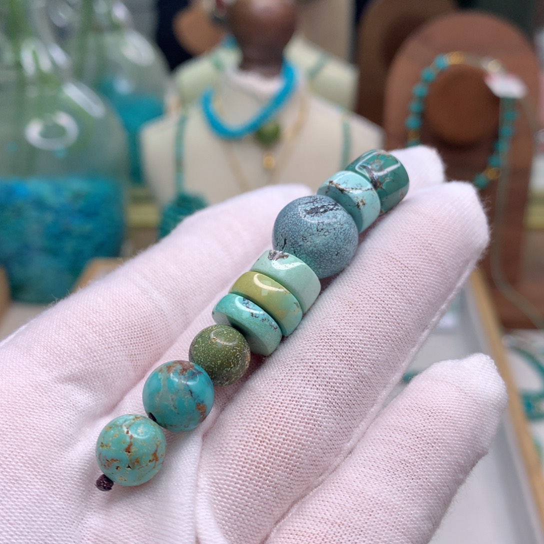 绿松石未镶嵌配饰