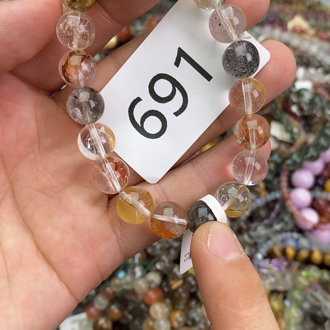 水晶未镶嵌手链手链