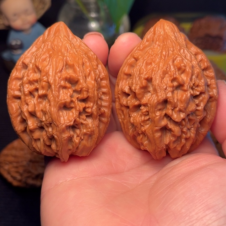 文玩核桃把件大沽石44（66克）