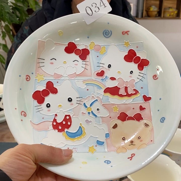 杯景德镇釉下彩手绘