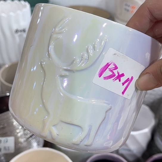 陶瓷外贸尾货多肉绿植陶瓷花盆