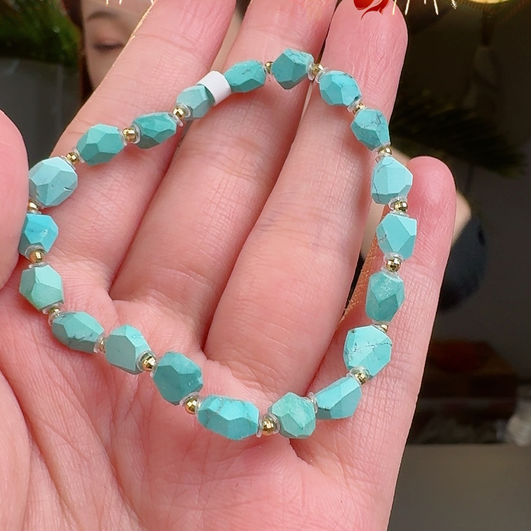 绿松石珠宝奇石未镶嵌