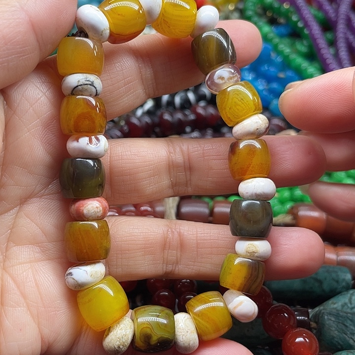 玛瑙/玉髓未镶嵌颈饰