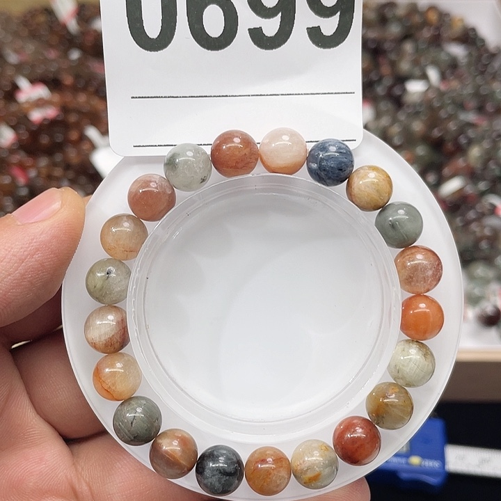 水晶手链未镶嵌兔毛手链卡9