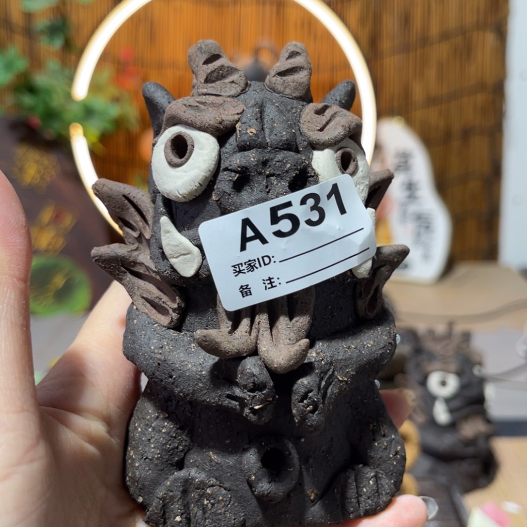 木村信鸿柴烧宝瓶