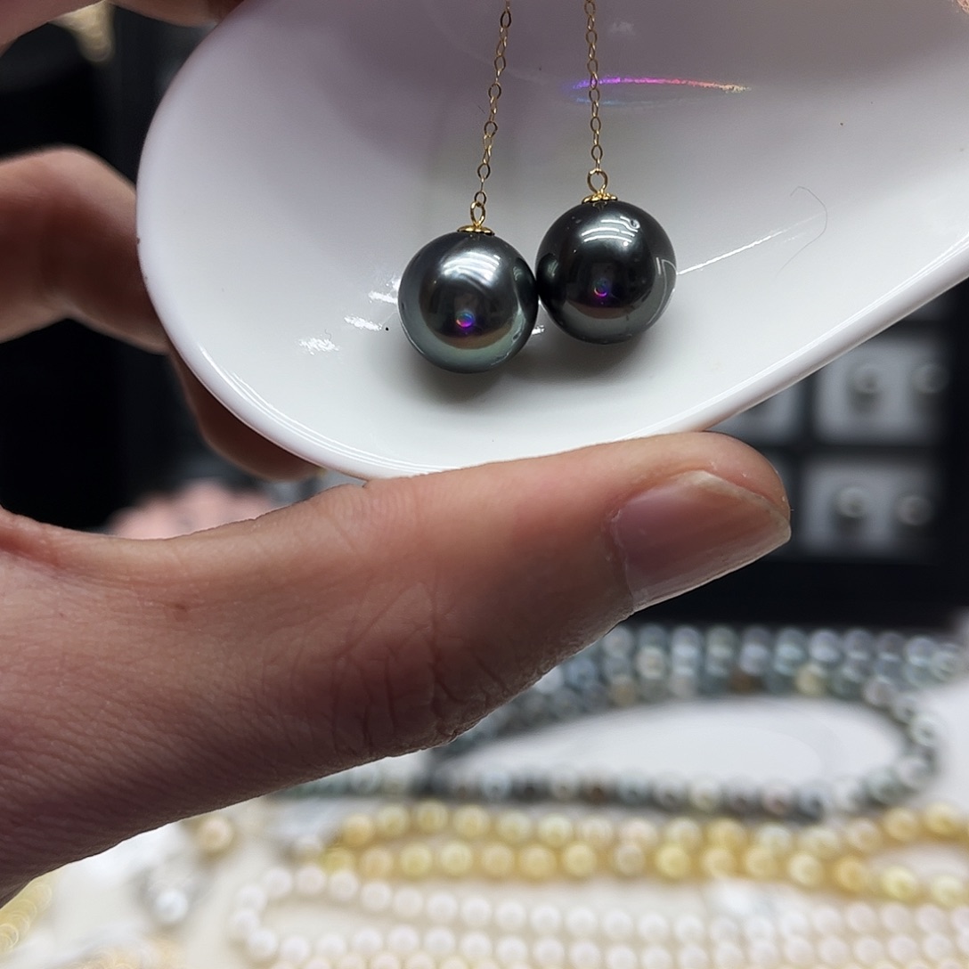 耳饰未镶嵌海水珍珠