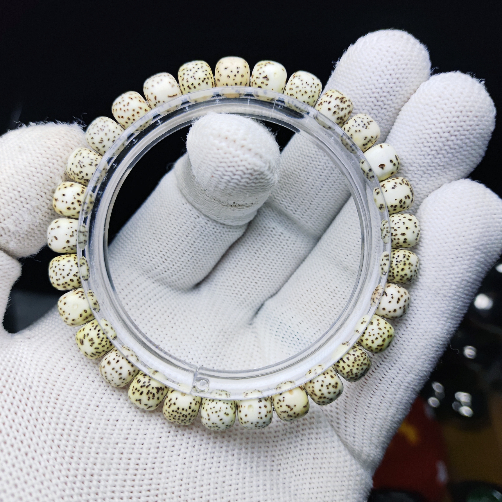 原生态星月菩提氧化手串不耽误盘玩