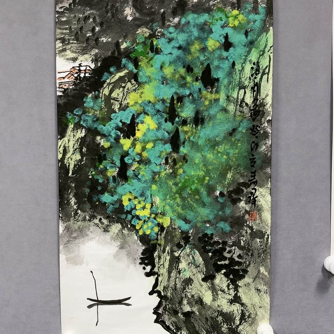 国画国画纯手绘作品请放心去藏