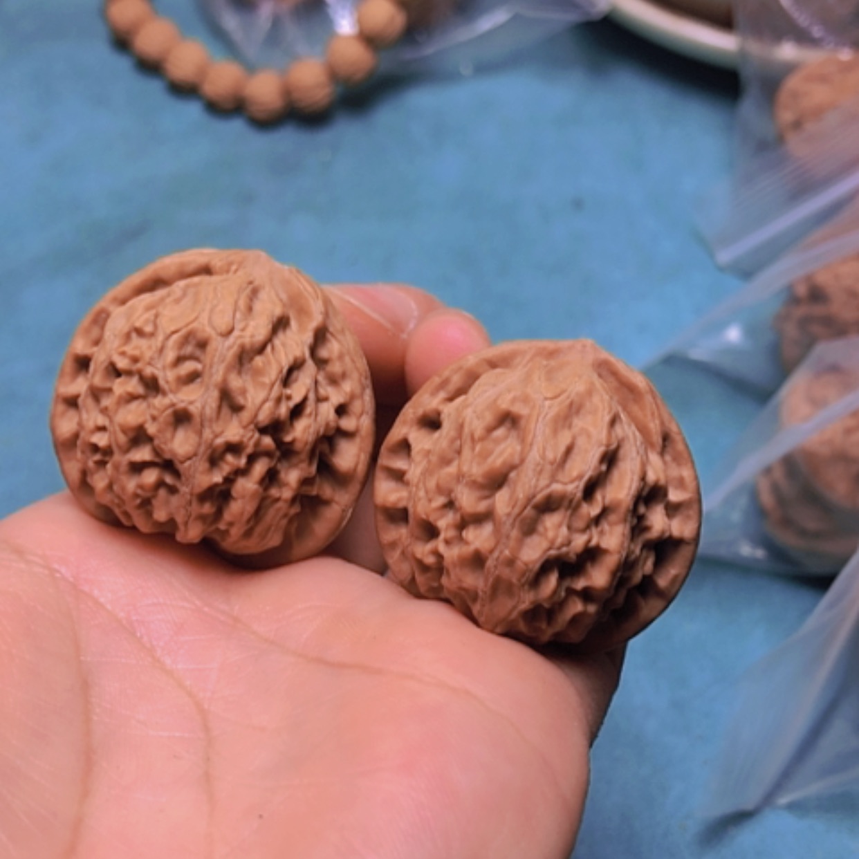 【闪购商品】核桃手串/手链34宫灯磕尖不修