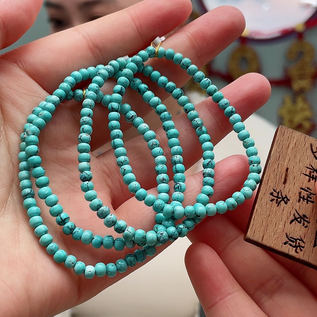 绿松石手串未镶嵌