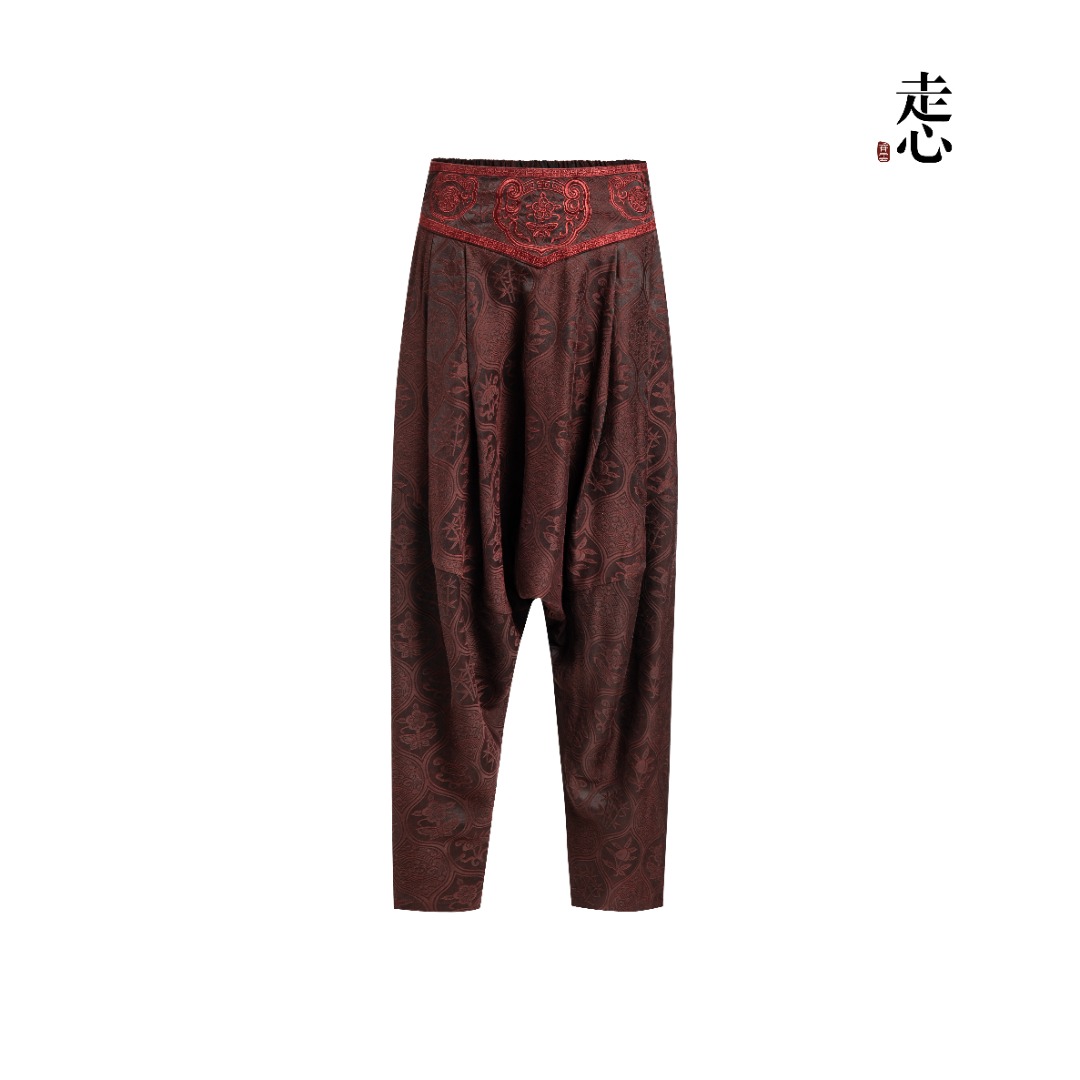 新年款！【走心非遗】香云纱裤子25ZW01F