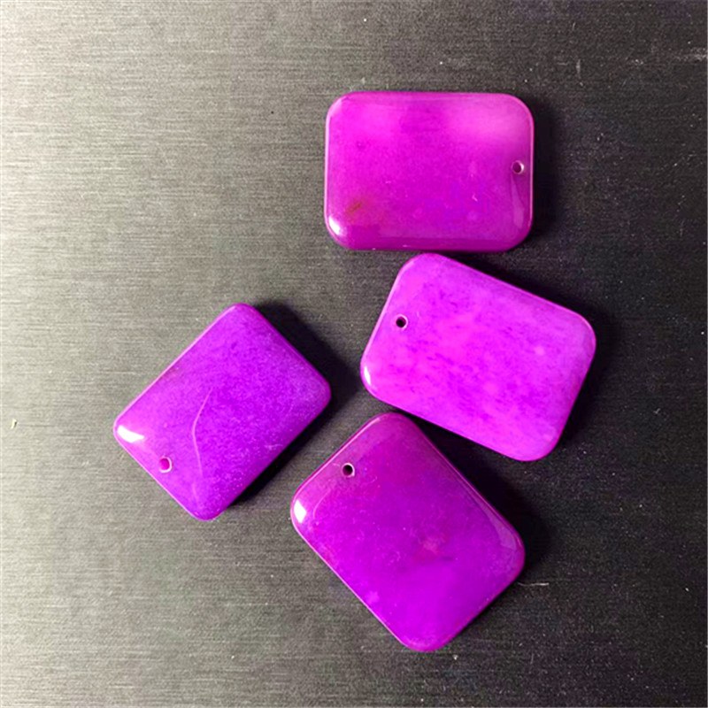 玉化紫30*40M无事牌吊坠s499多样性发一