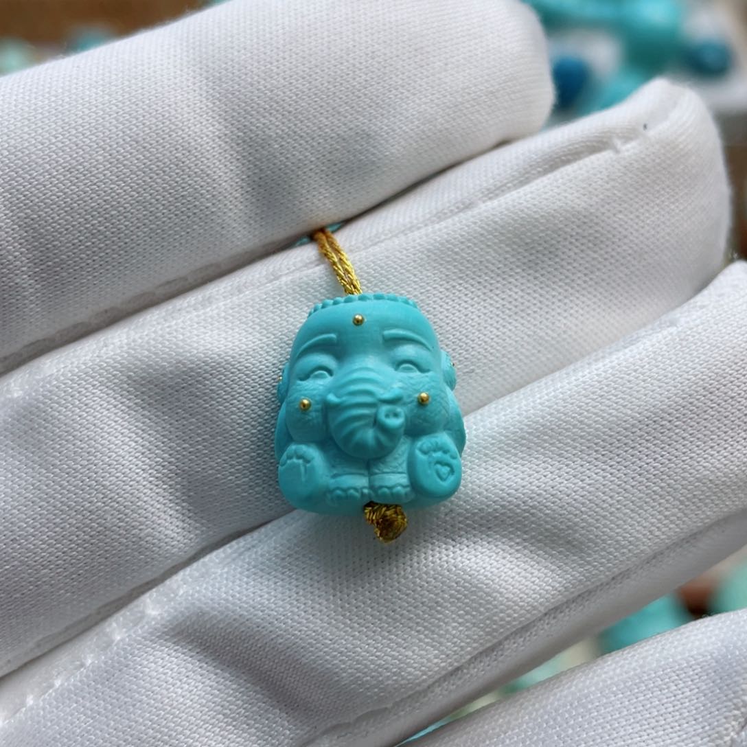 绿松石珠宝奇石未镶嵌