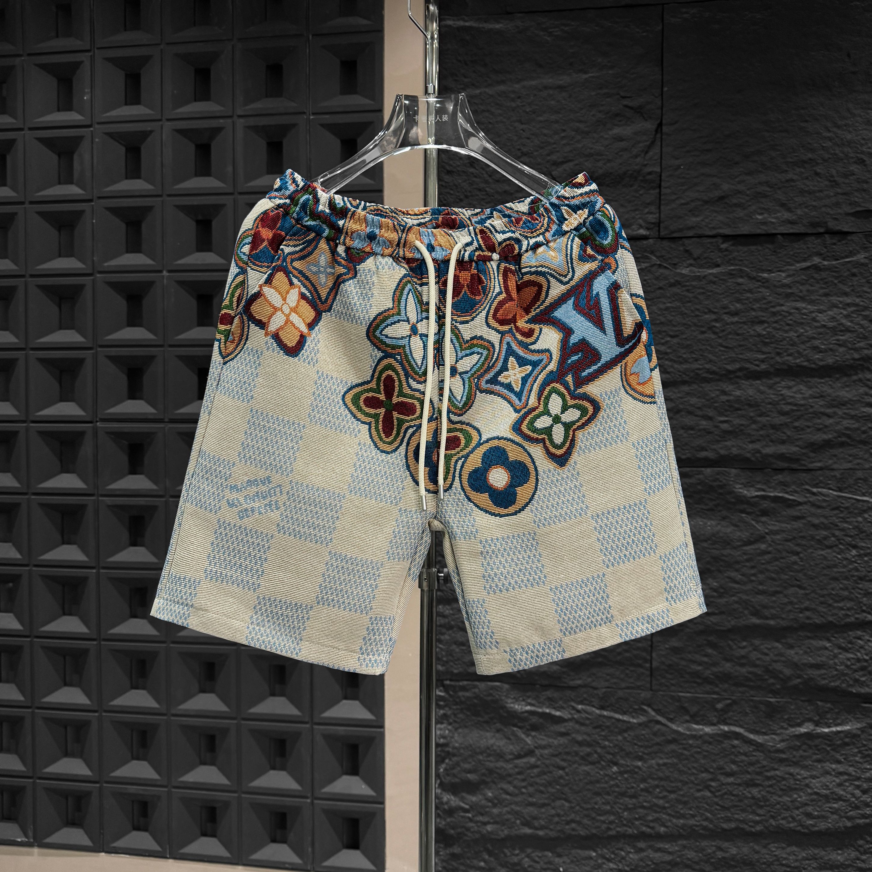 D281【新HH奢品】夏季新款短裤男女同款休闲百搭