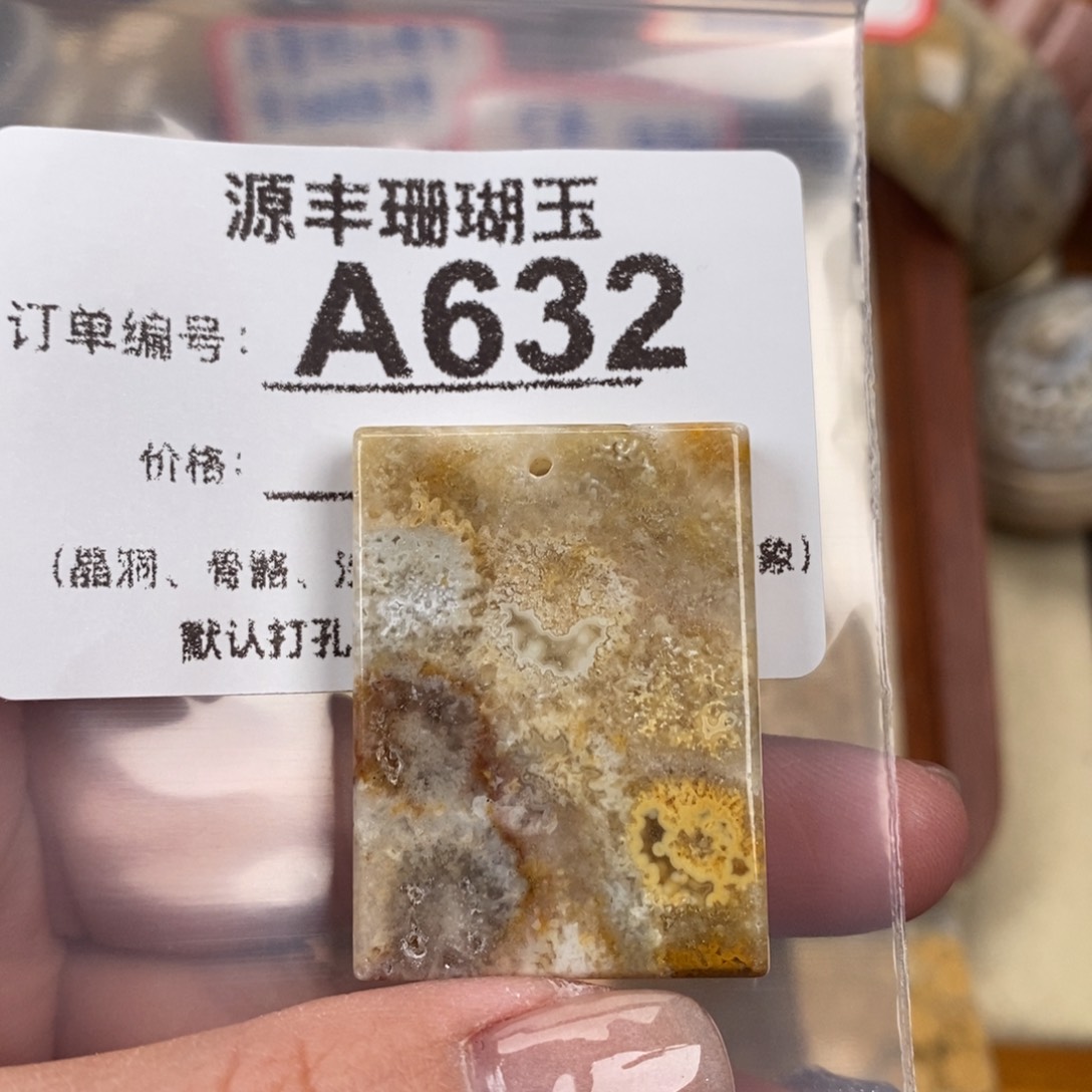 硅化玉颈饰未镶嵌d****l