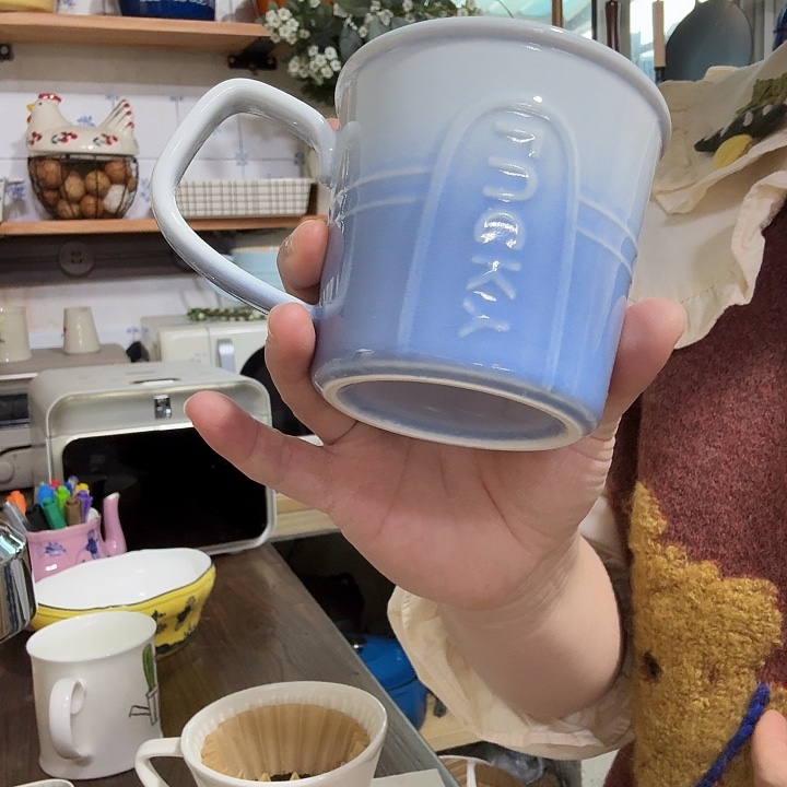 高温陶瓷珐琅釉马克杯