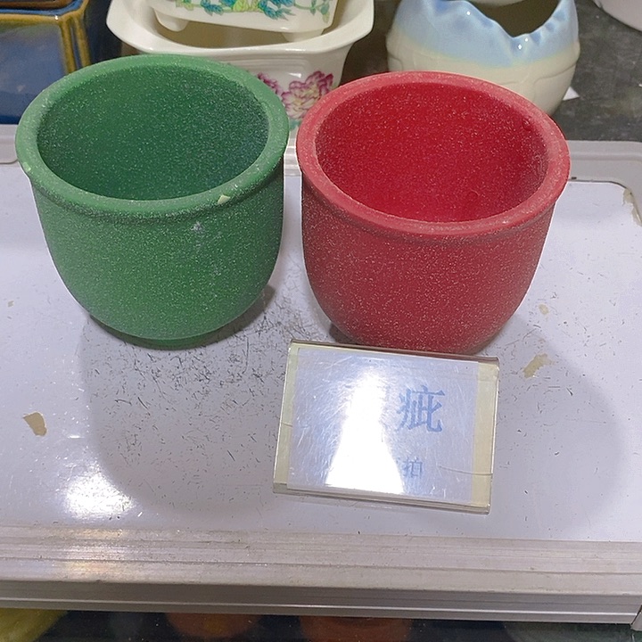 紫砂花盆多肉绿植瑕疵盆有孔