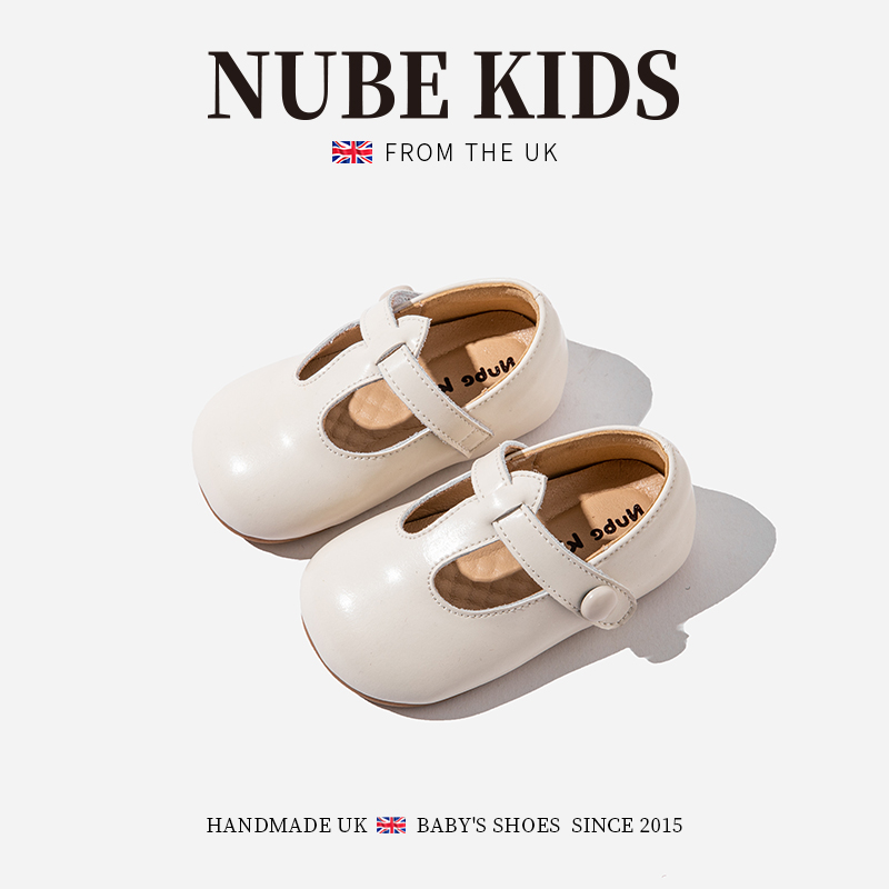NUBEKIDS童鞋宝宝学步单鞋新款春夏女小童简约软底公主鞋35A3019