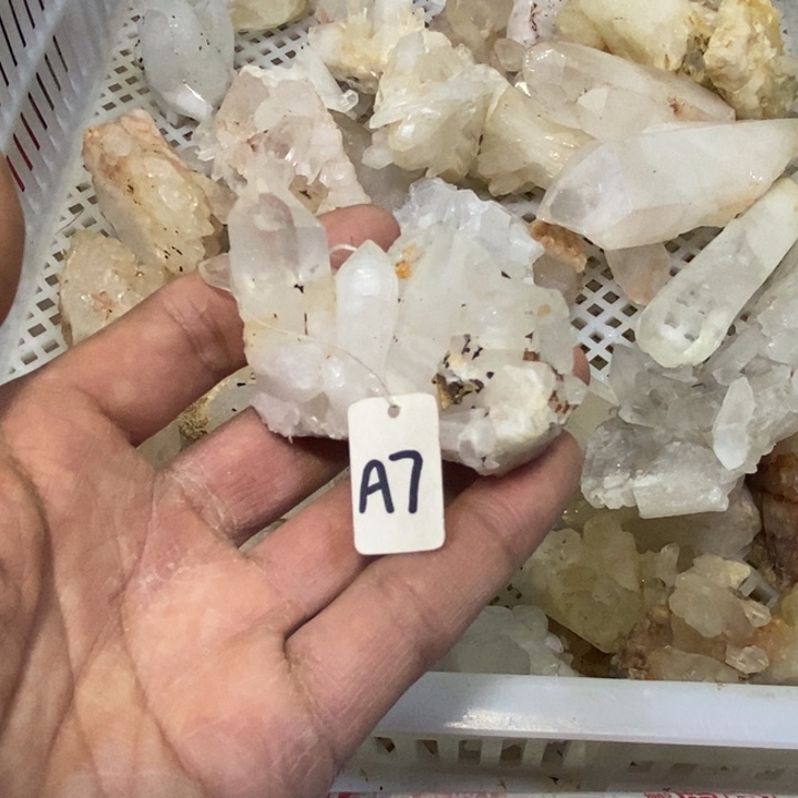 水晶水晶原石摆件未镶嵌