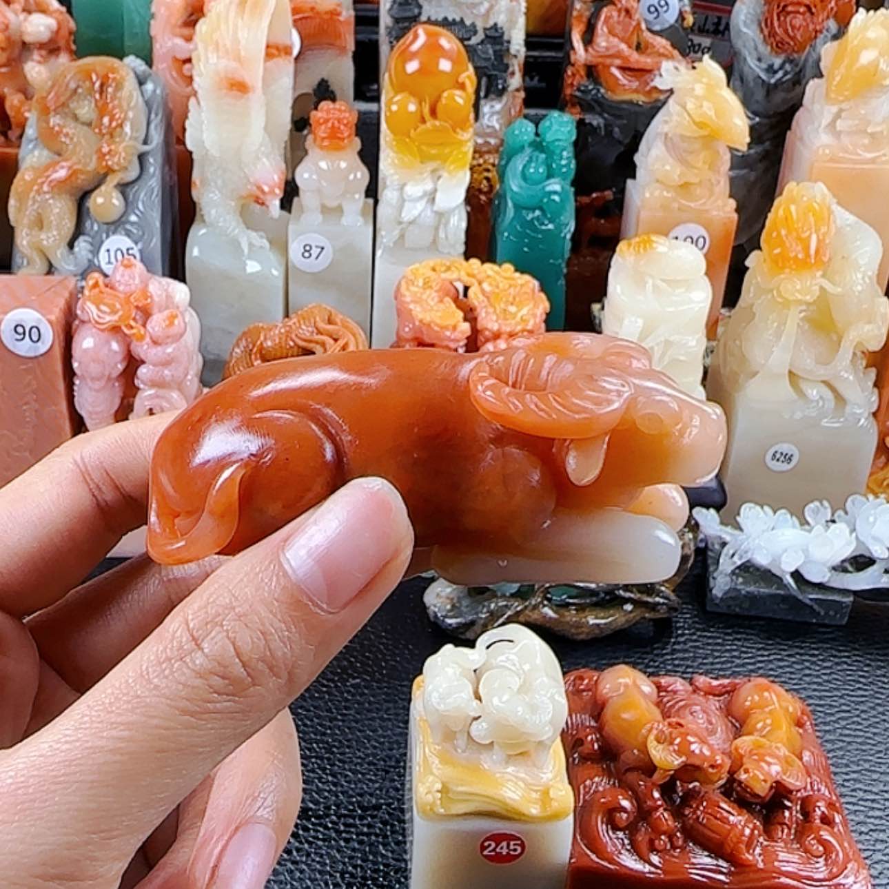 【闪购商品】寿山石印石修**…寿山石印章