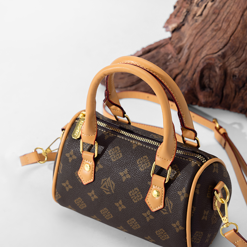 2025新款流行爆款女士包包单肩腋下手提斜挎便携休闲枕头潮流老花